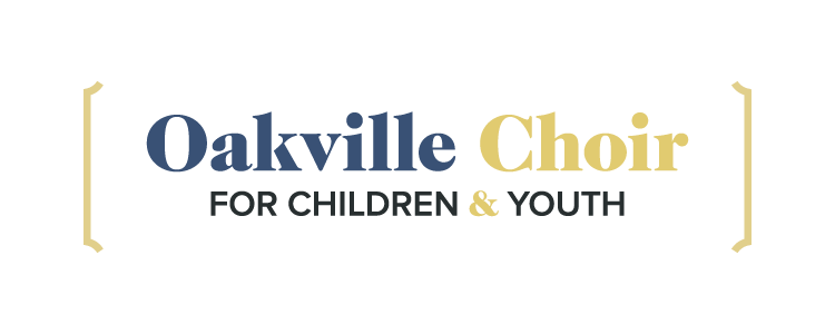 Logo for Oakville Choir for Children and Youth