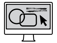 Illustration of a computer screen